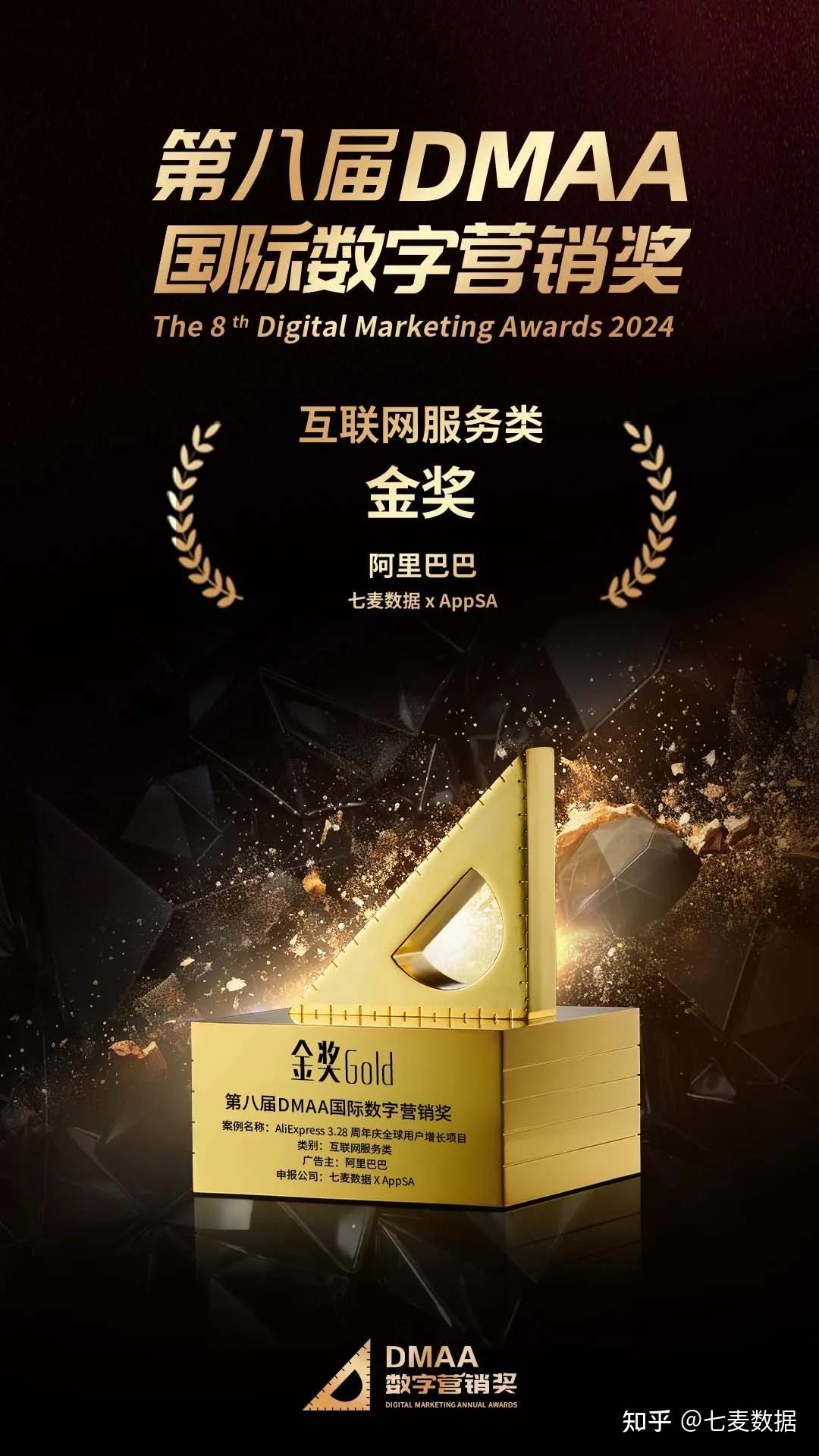 行业首个！七麦AppSA凭借苹果竞价广告高效获客案例斩获国际互联网营销金奖 - 知乎