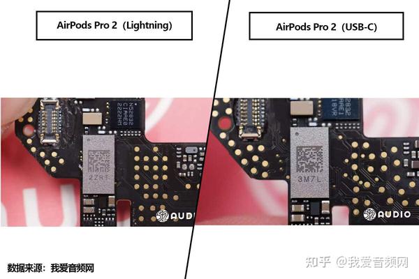 拆解对比来了，苹果AirPods Pro 2（Lightning）VS AirPods Pro（USB-C