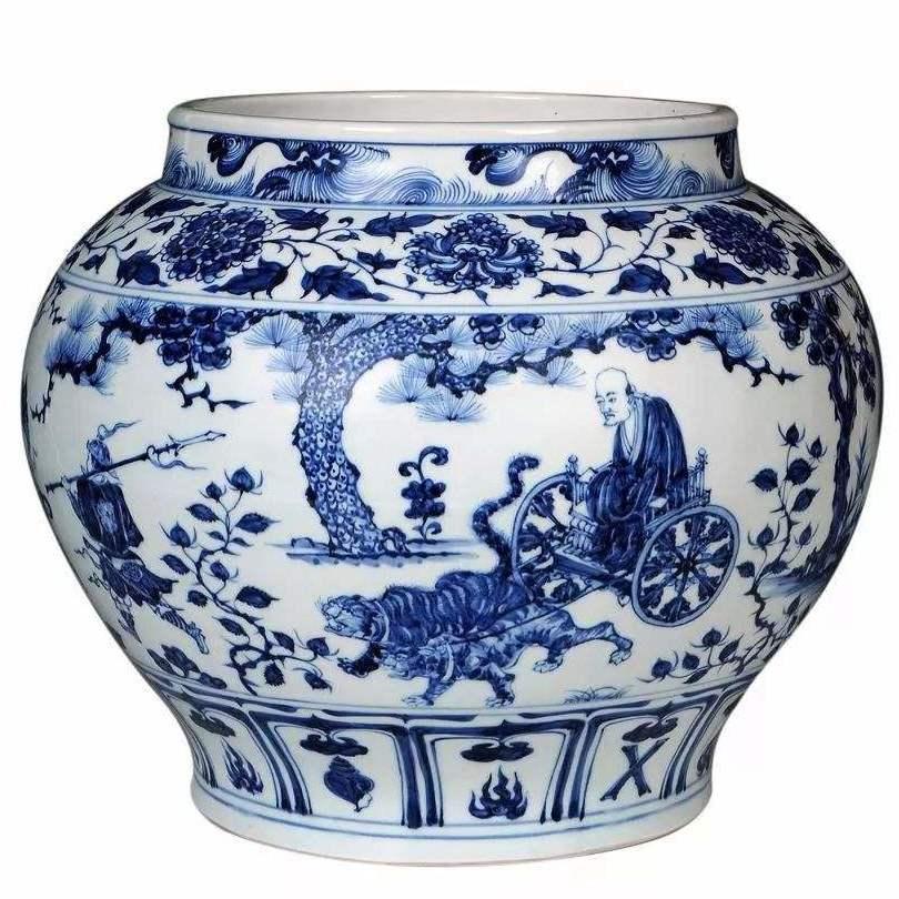 一对改变中国陶瓷史的瓷瓶|青花云龙纹象耳对瓶- 知乎