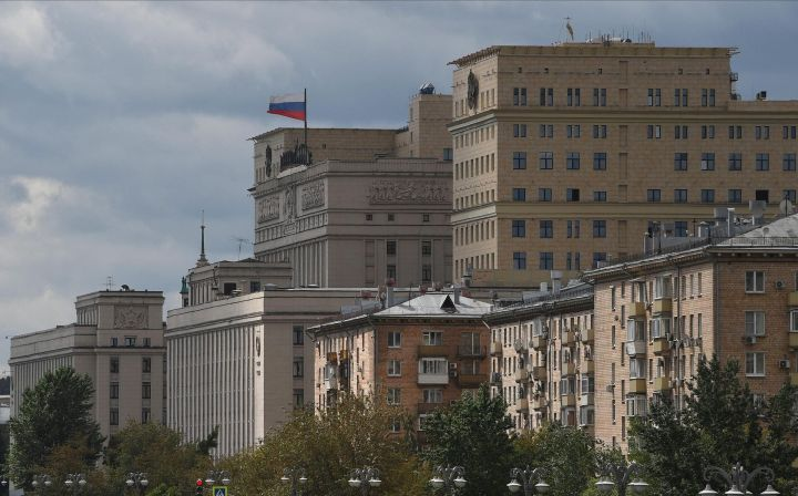 俄罗斯联邦国防部大楼外观