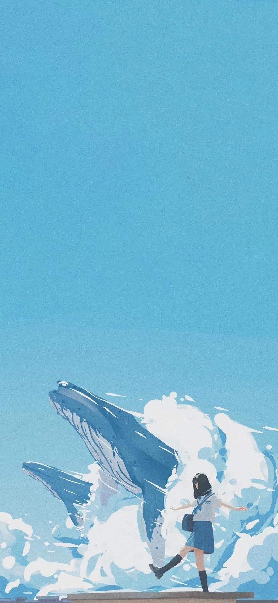 有哪些好看的全面屏手机壁纸或微信聊天背景图片? - 知乎