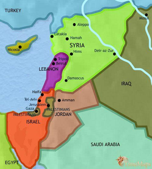 古叙利亚发展至今的历史历程(地图) - 知乎