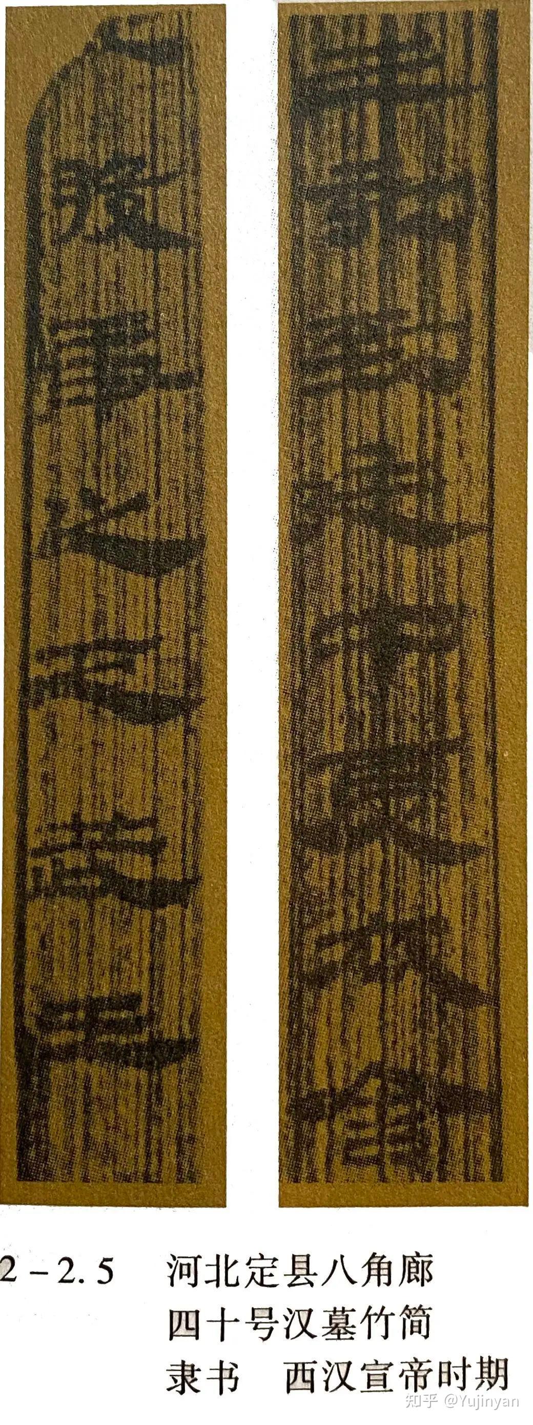 中国书法史27-西汉简牍书法 - 知乎