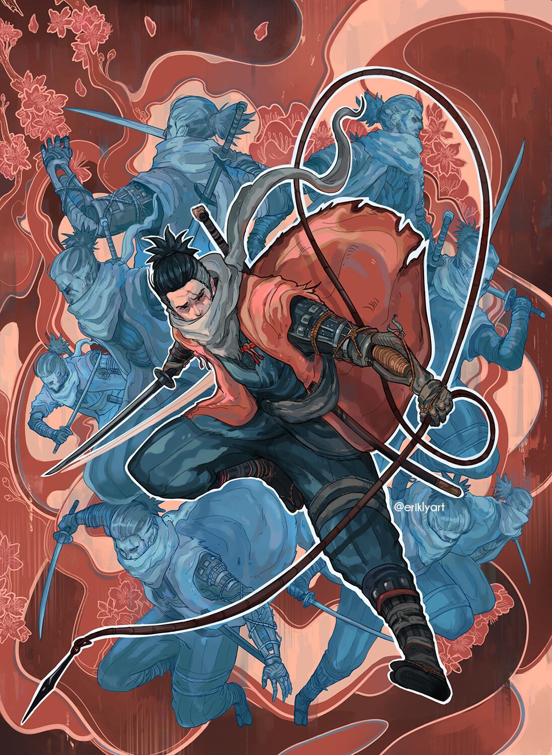 有什么游戏只狼影逝二度好看的壁纸分享下