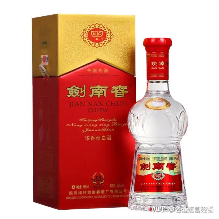 因绵竹在唐代属剑南道,故称"剑南春",诗曰:唐时宫廷酒,盛世剑南春