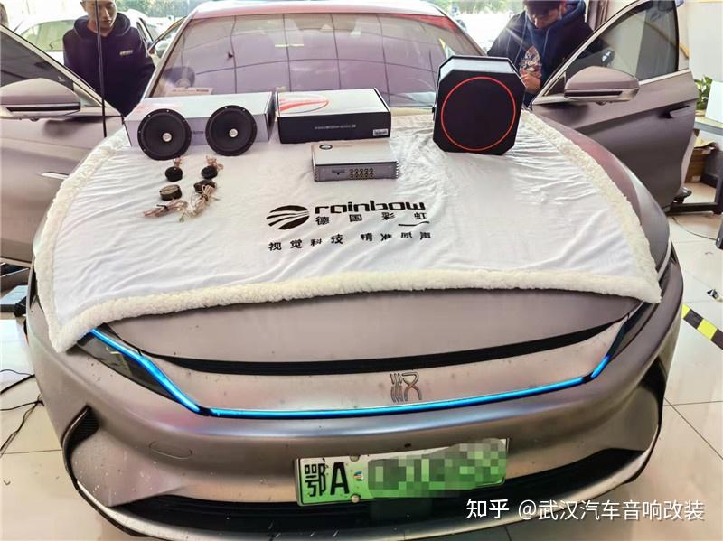音响补充效果出色武汉歌德比亚迪汉汽车音响改装