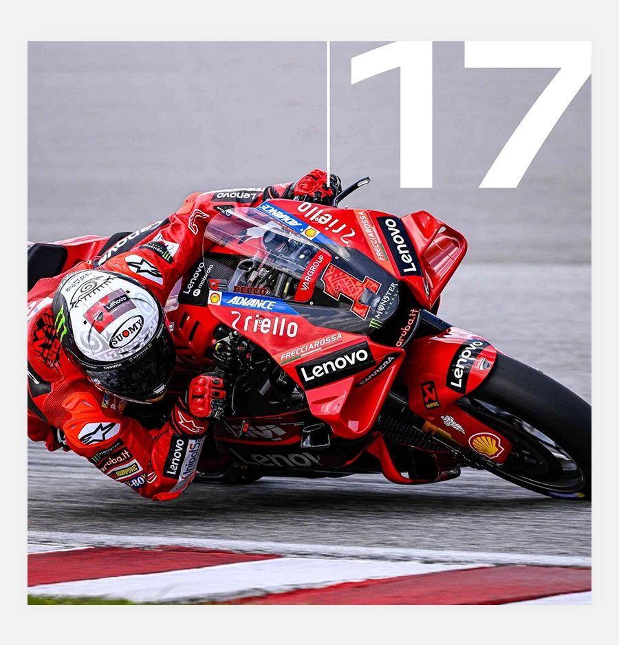 17/ 杜卡迪赢得17场胜利