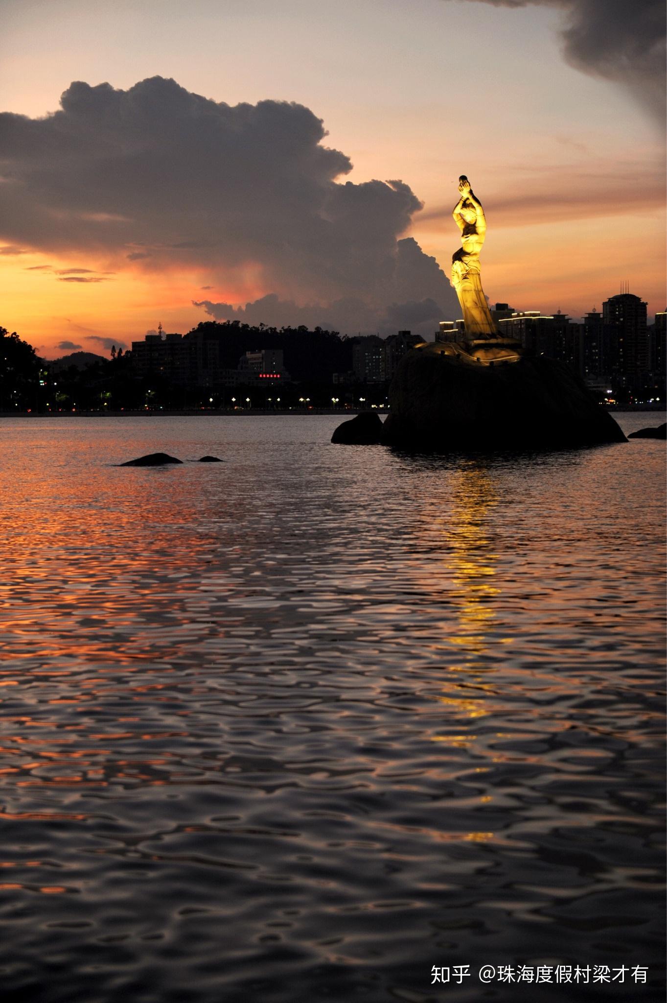 珠海是什么颜色来珠海网红打卡地珠海渔女看看