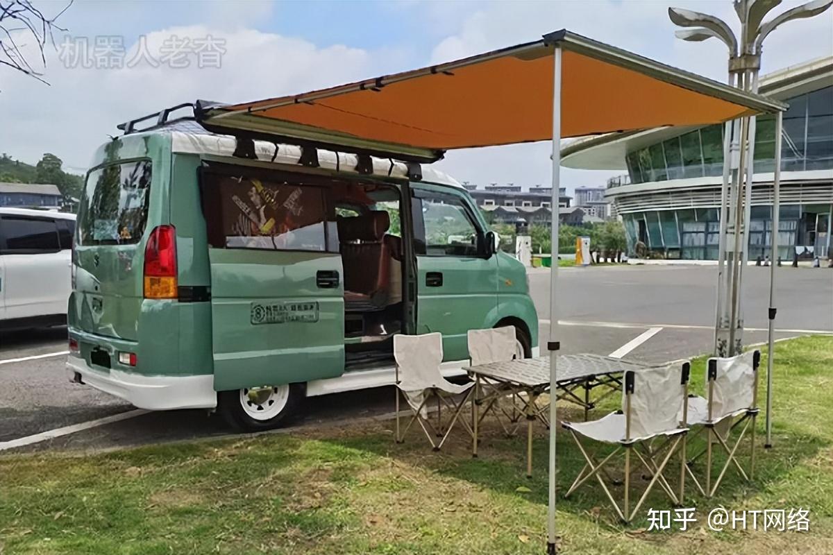 简洁清新微旅居,铃木浪迪改装床车旅行,小面包打造露营车自驾游 - 知乎