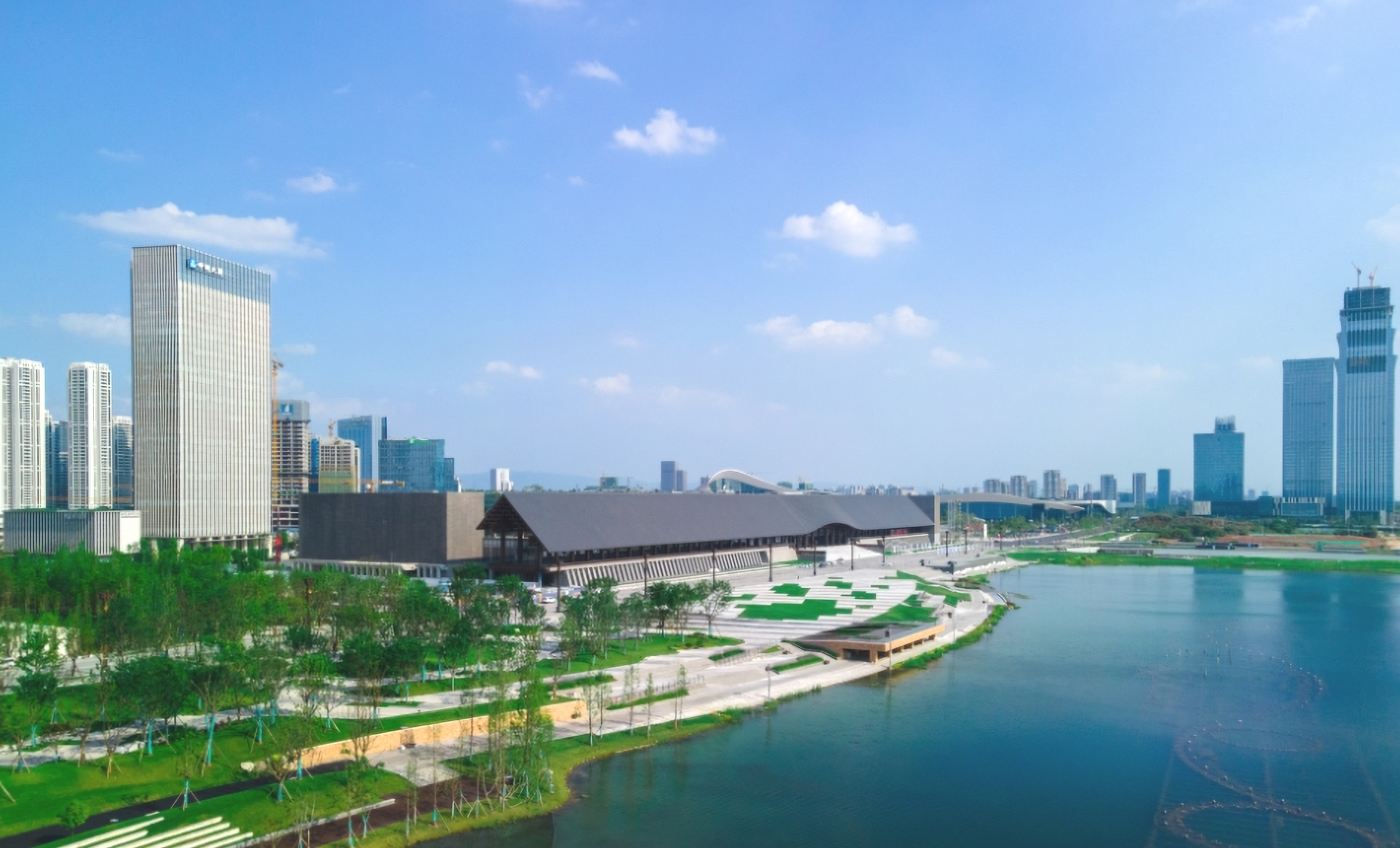 中建三局承建的成都天府国际会议中心竣工交付