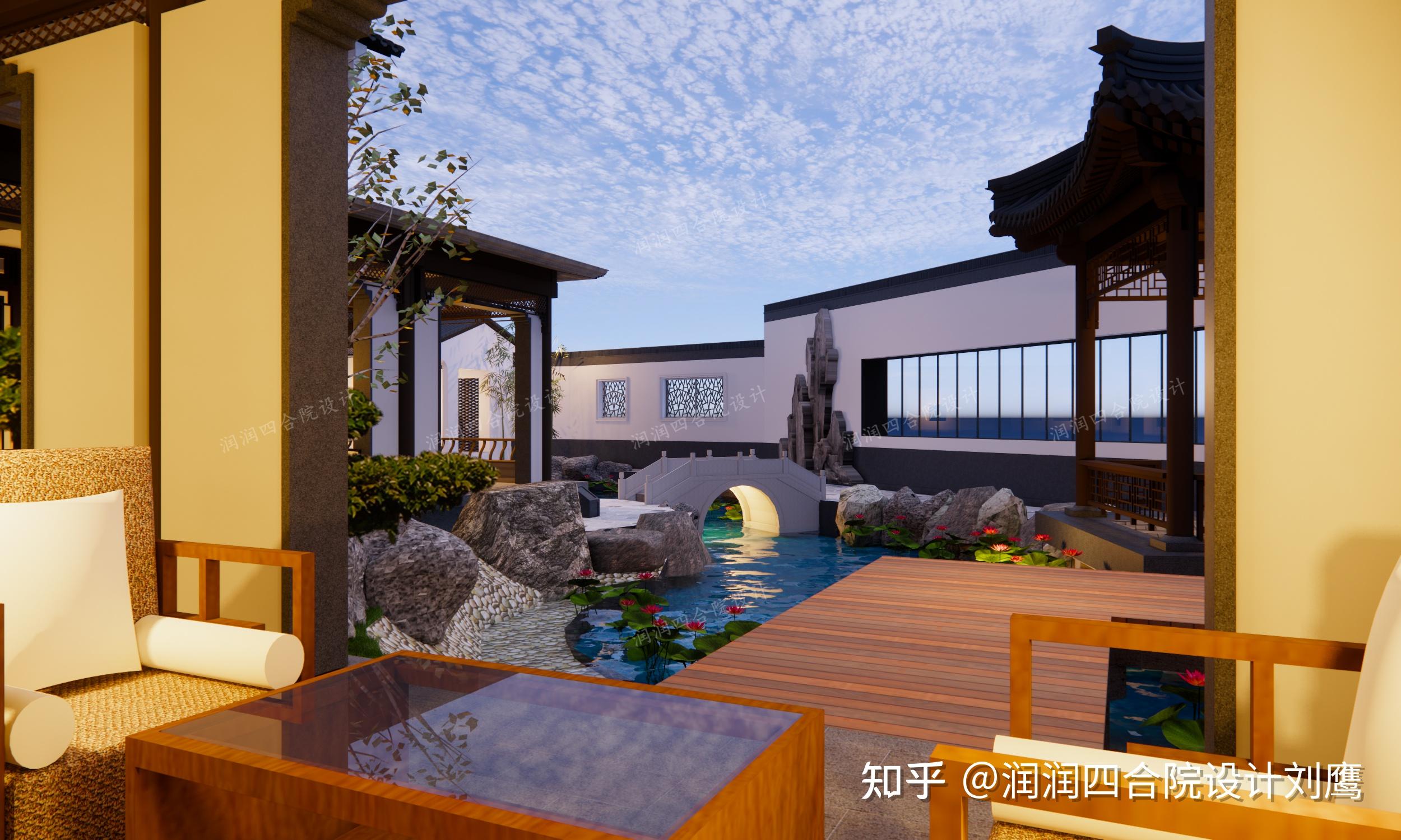 润润四合院设计刘鹰：传承苏式四合院大宅，连廊移步异景，9处小院各具风韵 - 知乎