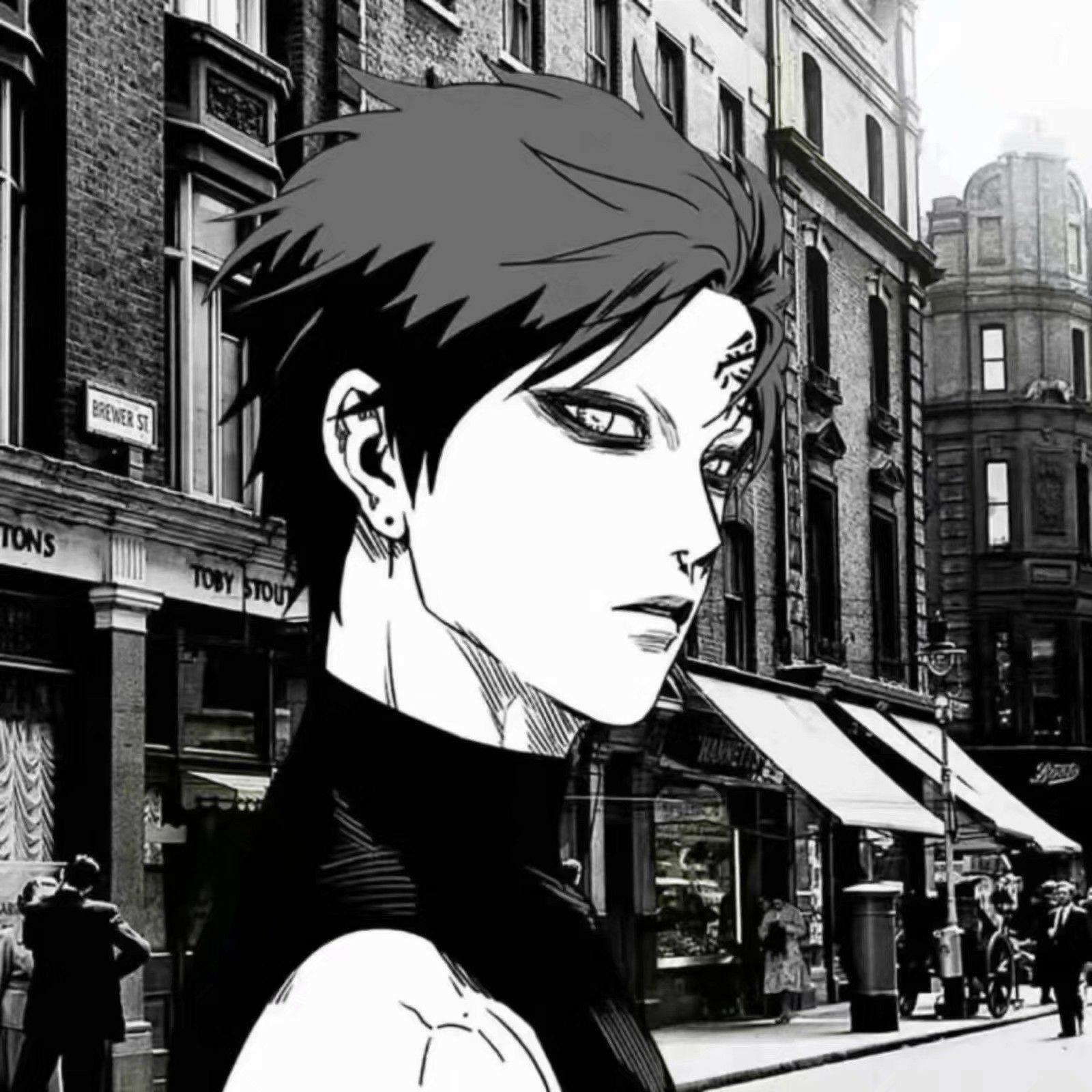 有没有大佬有这样的动漫男生头像