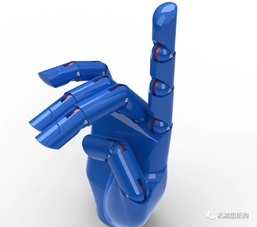 【机器人】manus仿生手掌手指模型3d图纸 Solidworks设计 附step 知乎