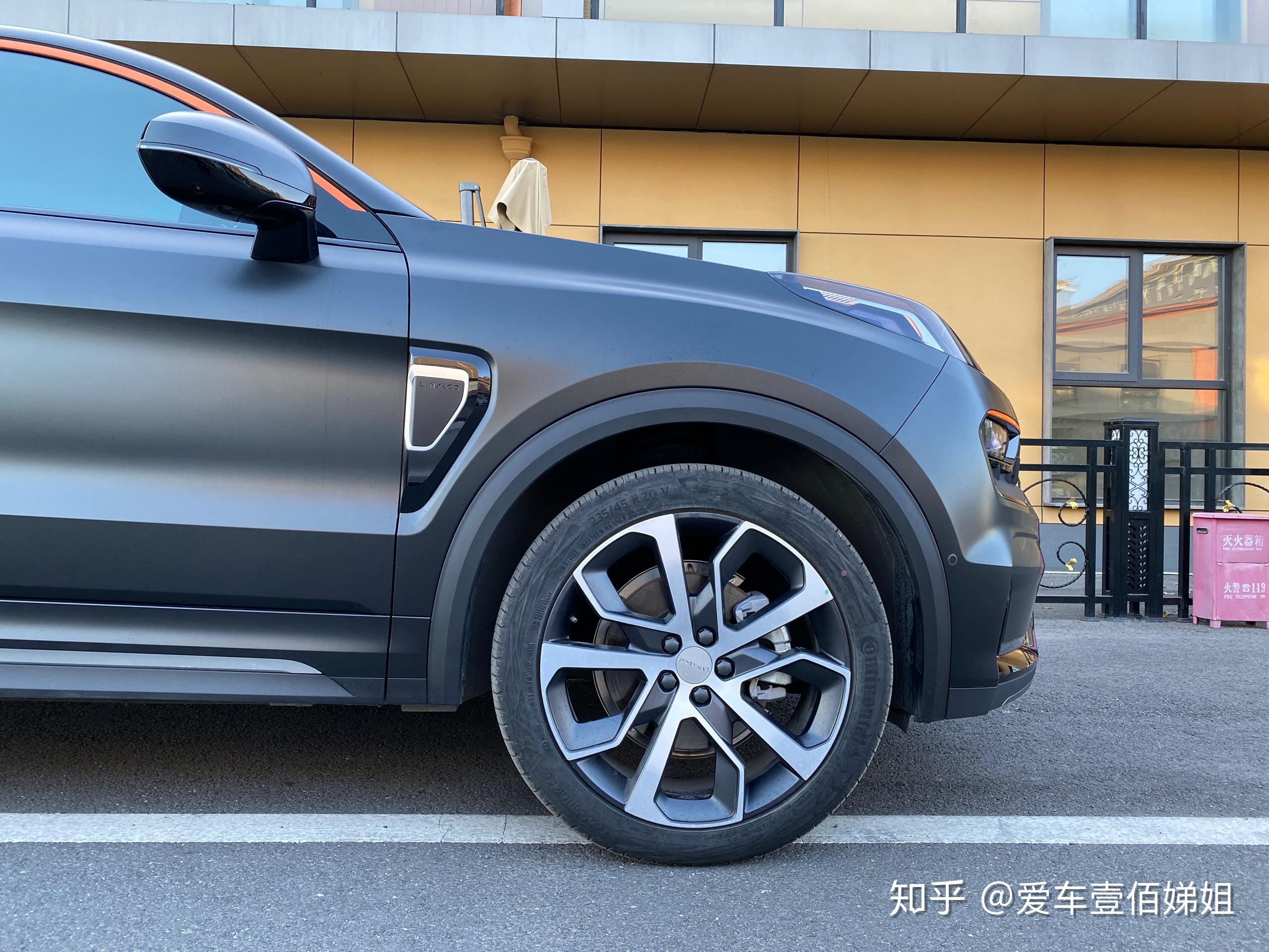 领克05施工哑光车衣放毒时刻