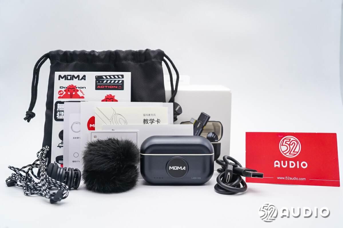 MOMA猛玛LARK MIX纽扣麦克风拆解，轻巧迷你设计，48kHz 24Bit高清音频