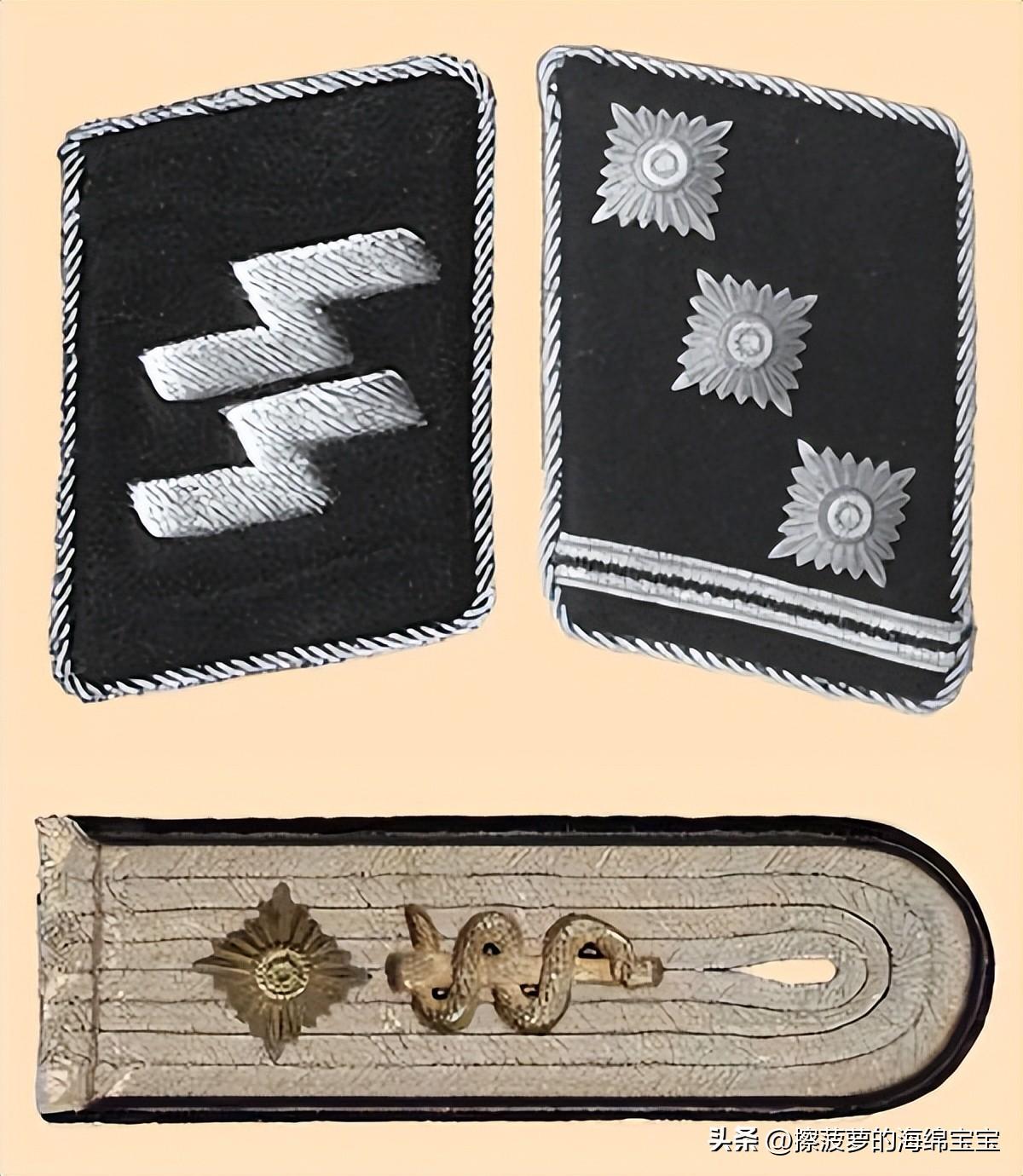 教你看懂复杂的党卫队/武装党卫军军衔