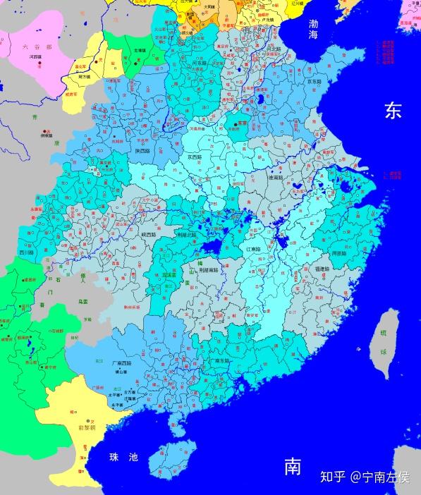 北宋的行政区划是以山川形便为依据的吗