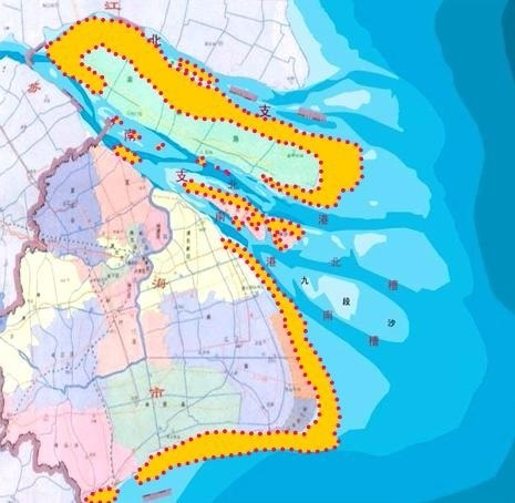 上海土地開發已經幾近飽和程度,按規劃2020年,上海建設用地為3,226