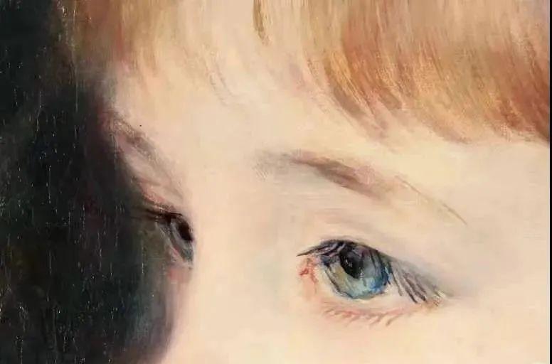 名画欣赏皮耶尔奥古斯特雷诺阿小艾琳