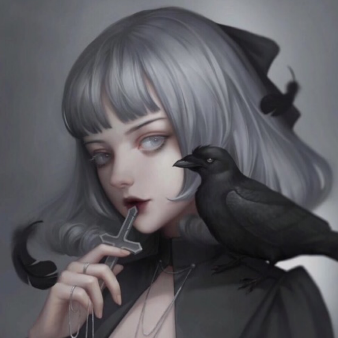 有没有酷酷的女生动漫头像,显得高冷那种? - 知乎