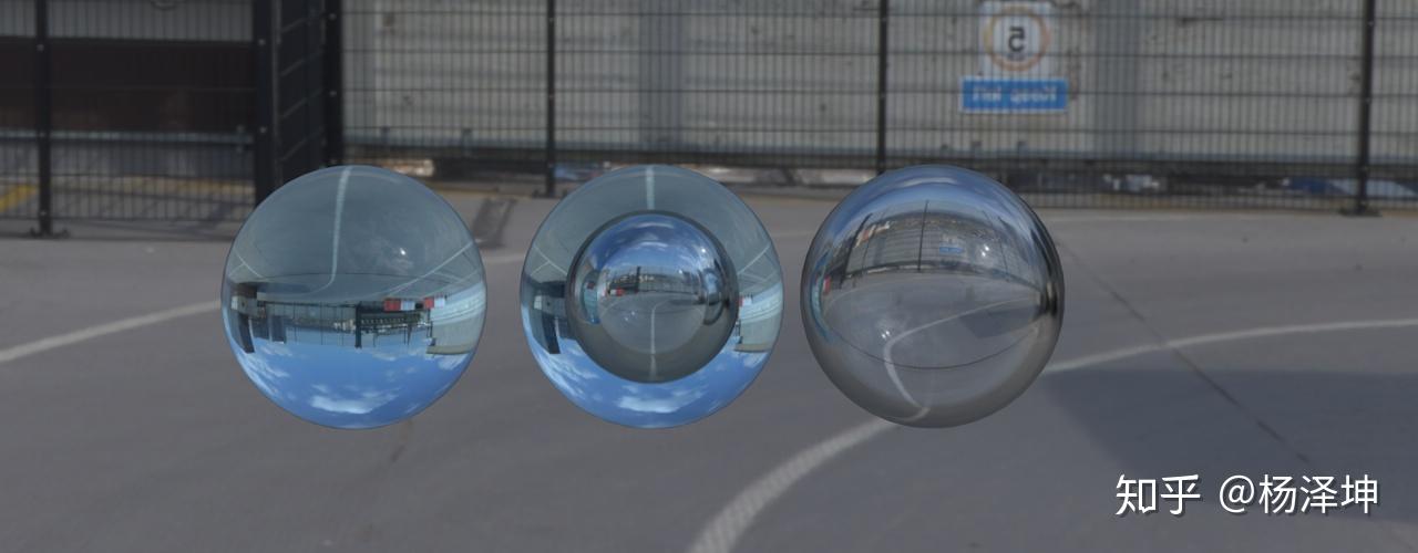 C4D用HDR天空贴图做背景,渲染透明玻璃球体