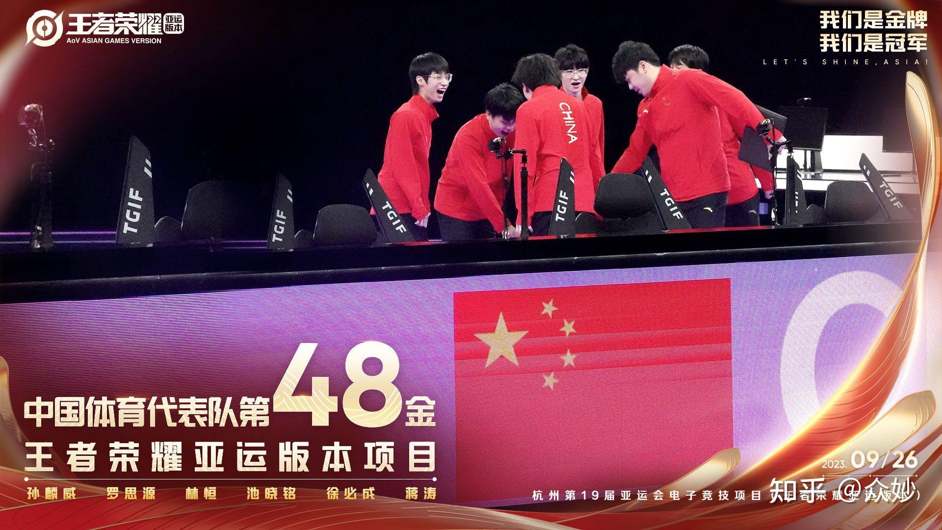 杭州亚运会王者荣耀项目中国队击败马来西亚队夺得电竞项目亚运首金