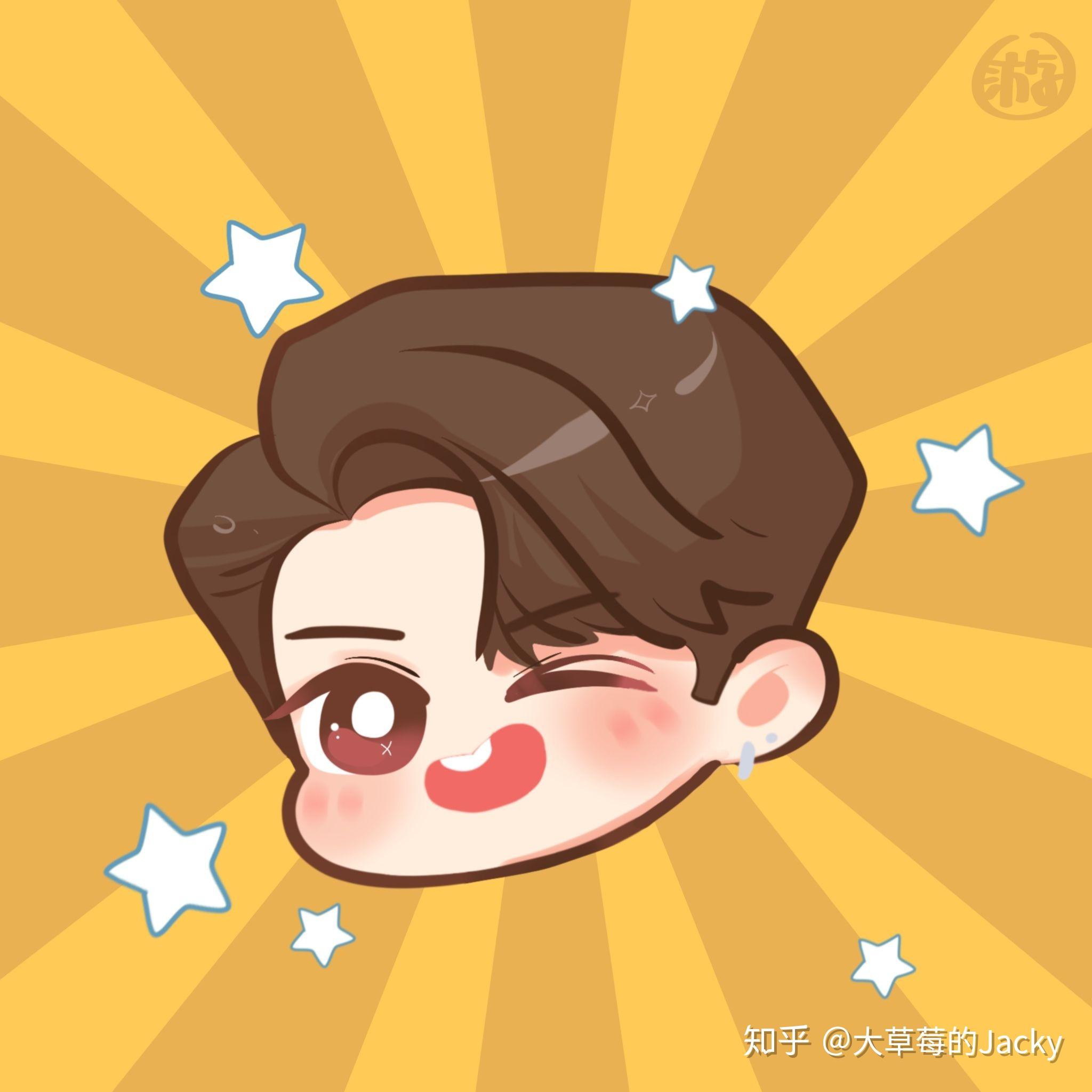 有没有小姐姐有王嘉尔的q版图片哇