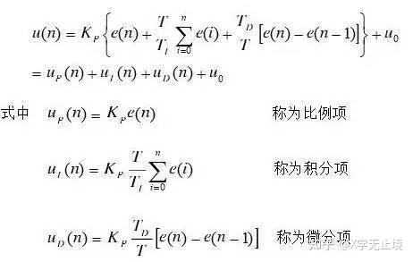 (1) 模擬pid控制規律的離散化(2) 數字pid控制器的差分方程