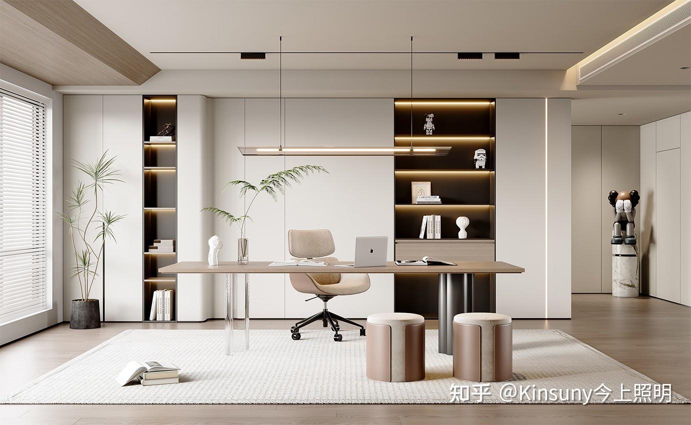 如何通过照明设计提升书房的学习氛围? - 知乎