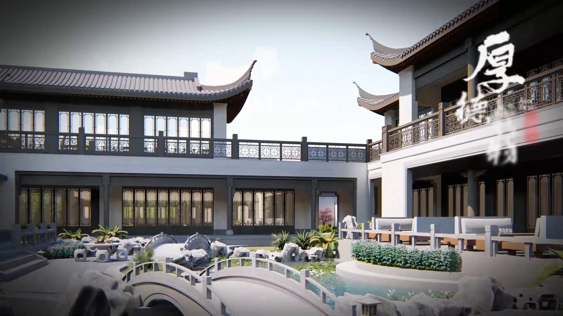 9000万中式园林别墅顶级豪宅游泳池都有我家大