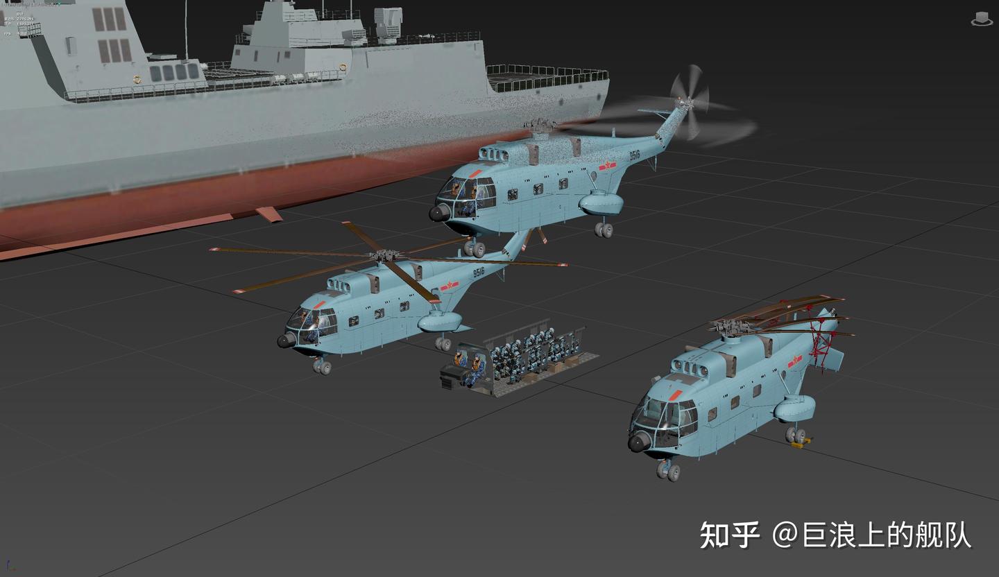 中国海军直-8 （Z-8）舰载直升机2.0 - 知乎