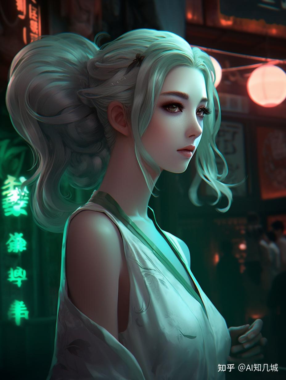 白发MM - 知乎