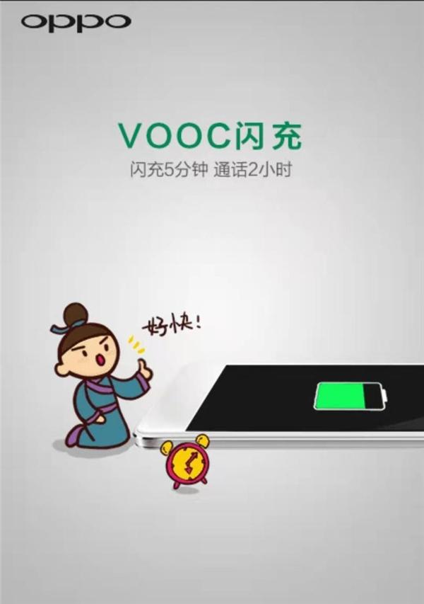 中都会不自觉地率先蹦出oppo"充电五分钟,通话两小时"的广告标语呢?