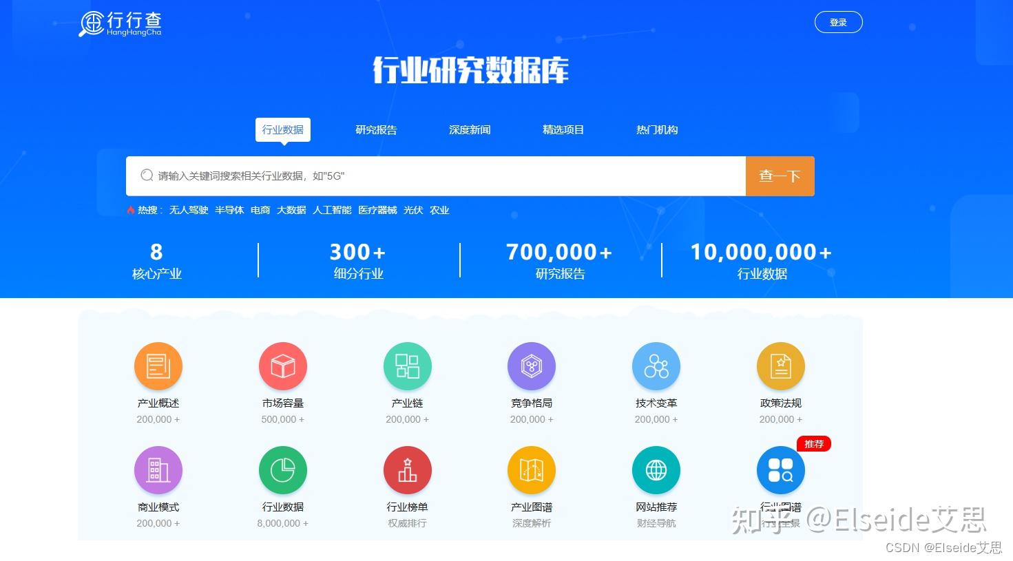 行业调查网站有哪些