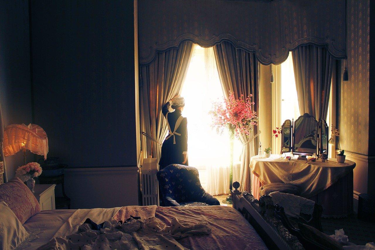 窗帘如何固定资产