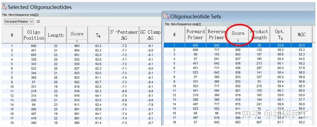 设计引物就用功能强大的Oligo7（含安装包） - 知乎