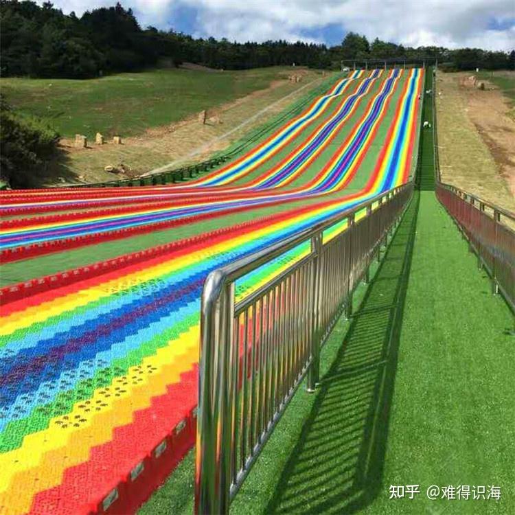 眼底所见也有鲜花点缀窗前 彩虹滑道 七彩滑道 - 知乎