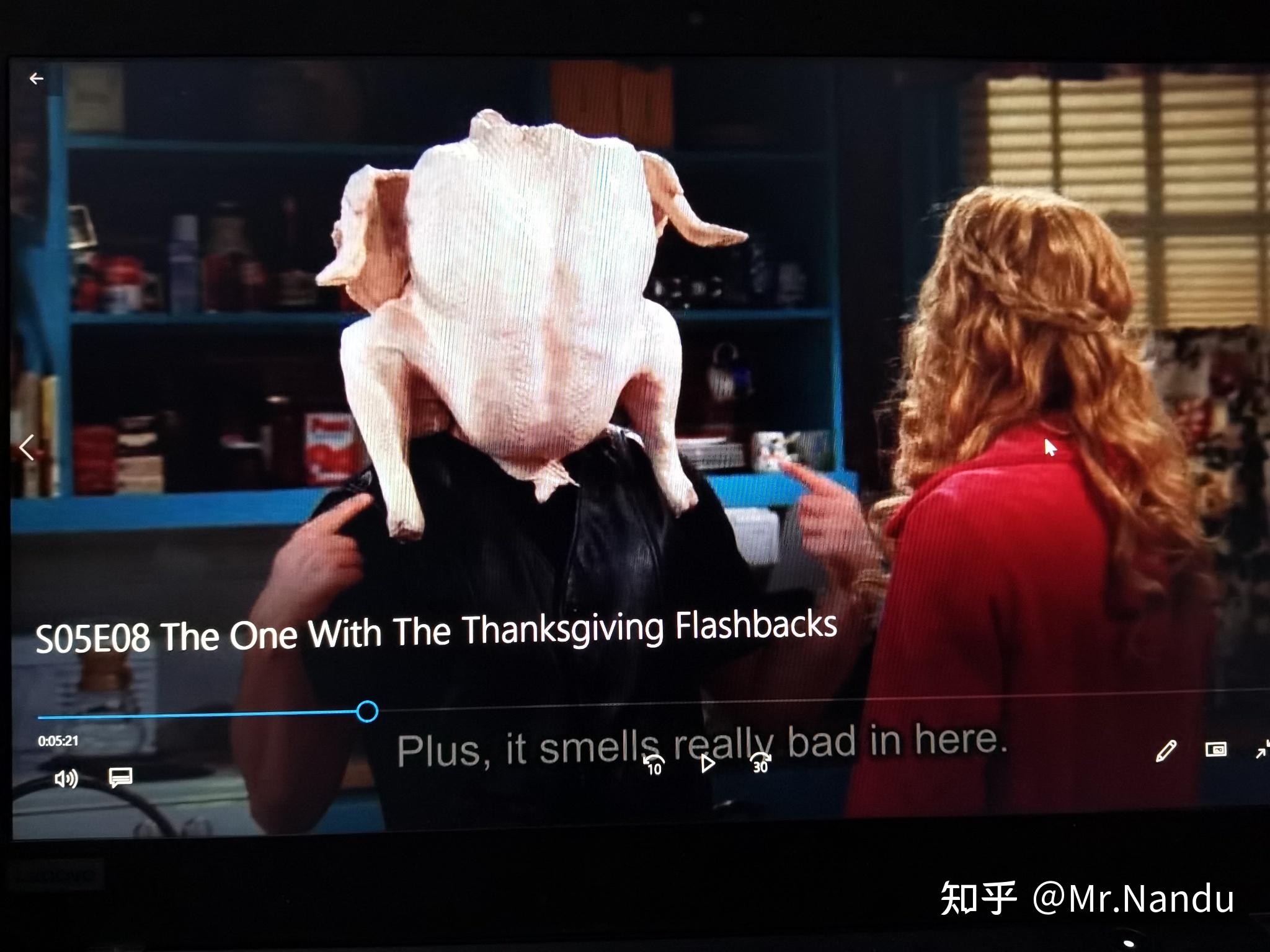 请问 老友记 乔伊把头伸进火鸡是第几季多少集,翻到回忆那一集了,但是