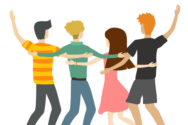 在他乡——团结就是力量