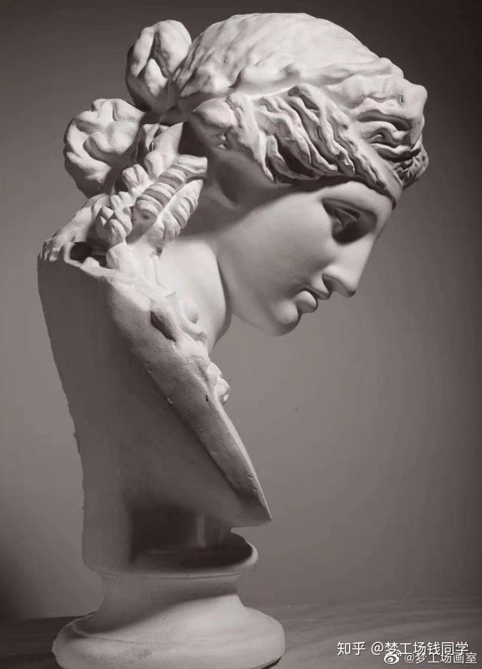 梦工场画室石膏头像