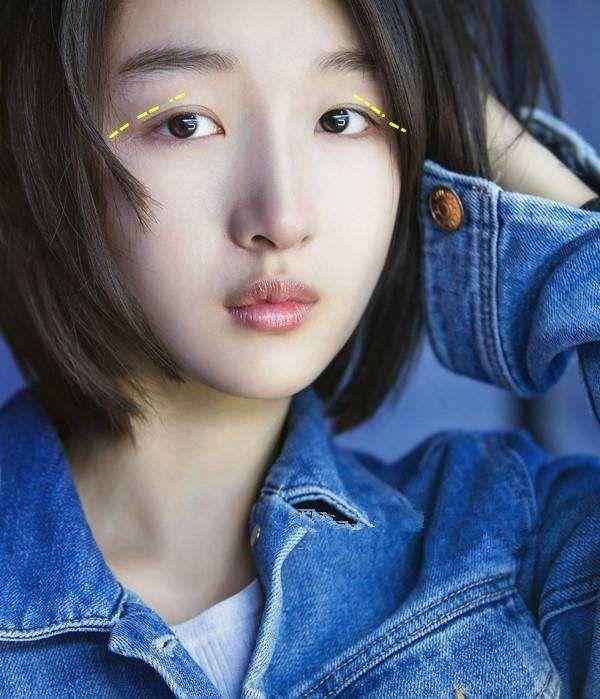 这是什么眼型是吊眼吗