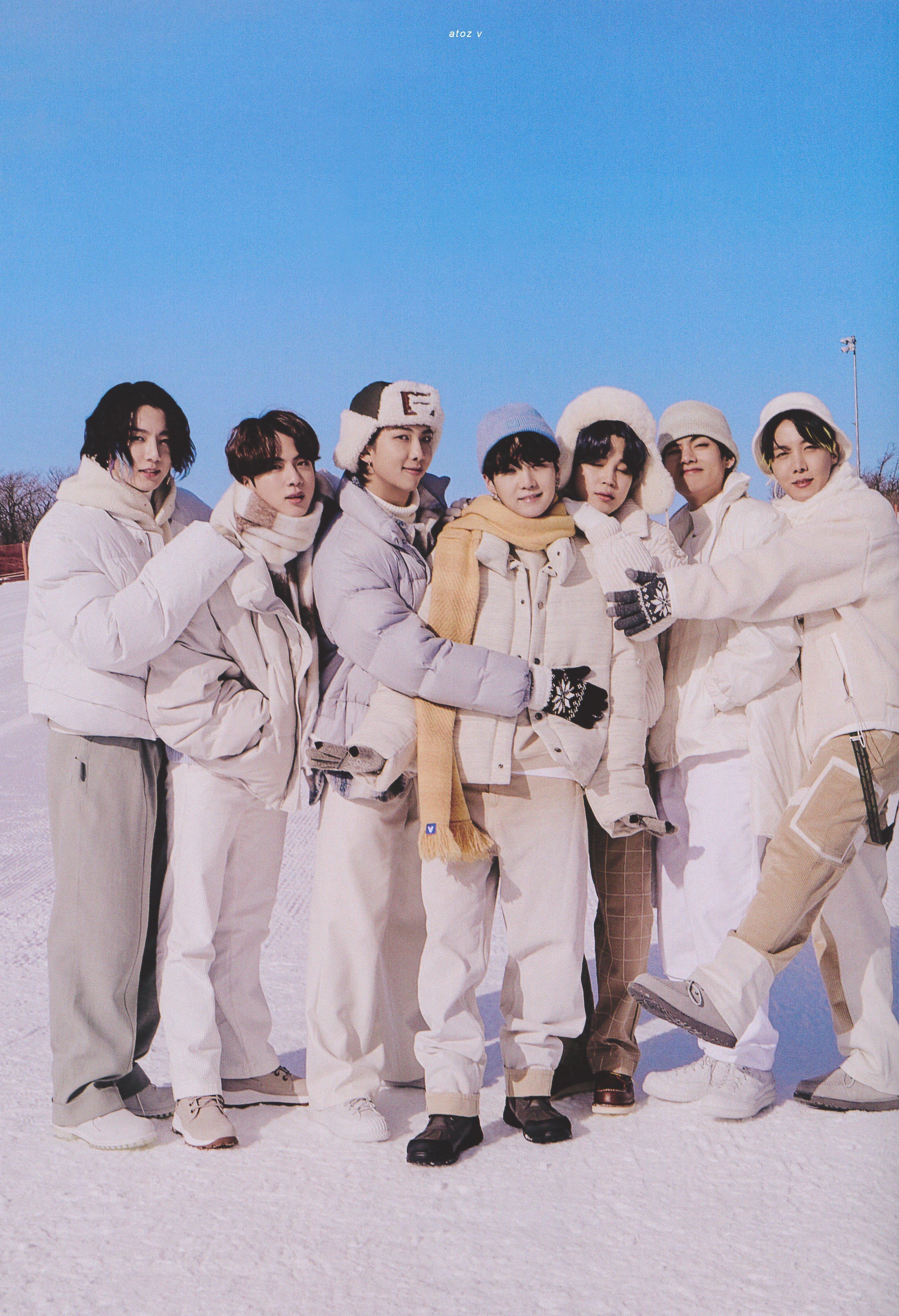 有哪些好看的防弹群体合照?