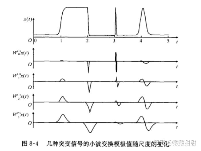  singularity detection with wavelet 