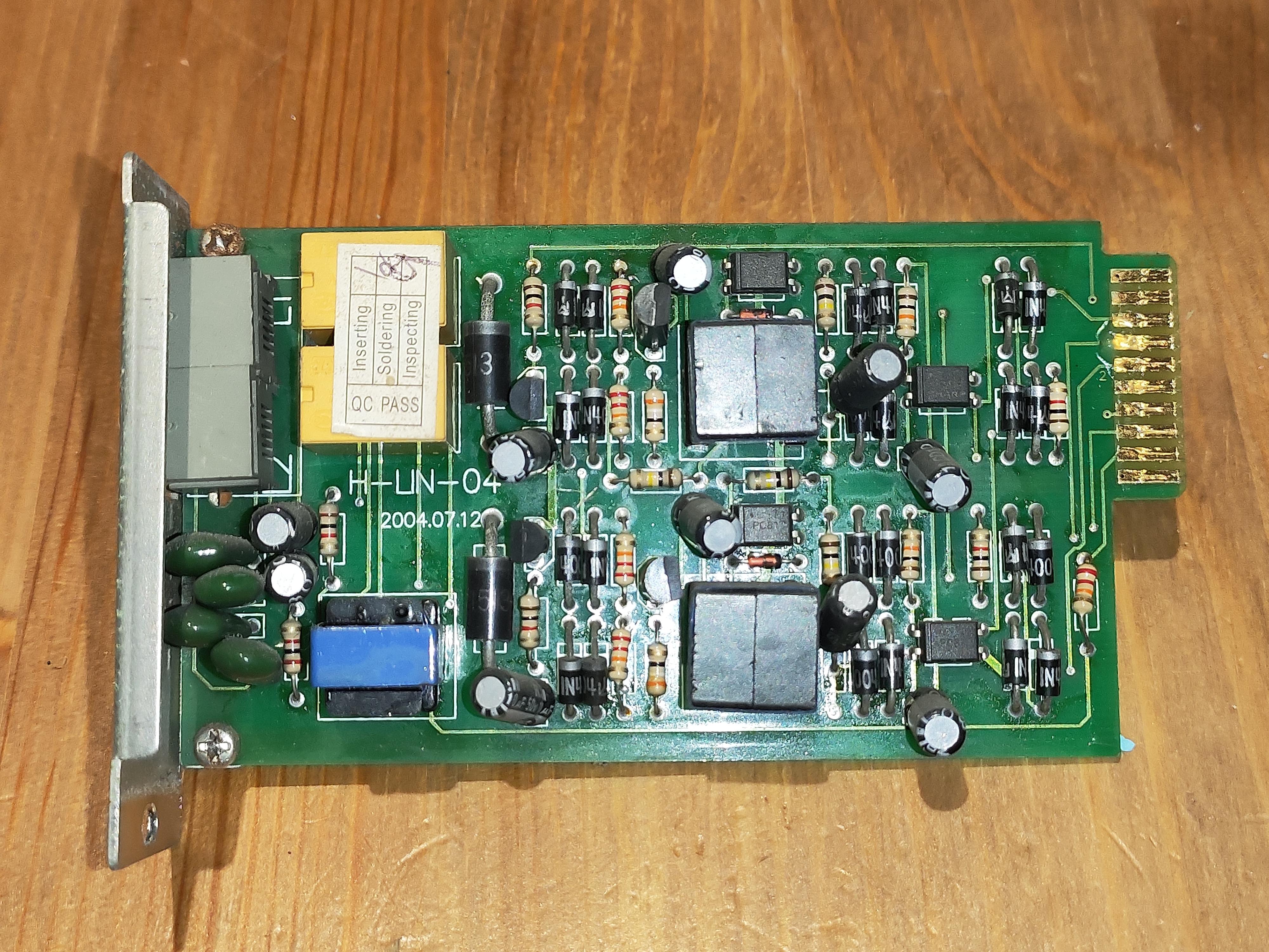 威而信程控交换机 TC-2000H 拆解 - 知乎