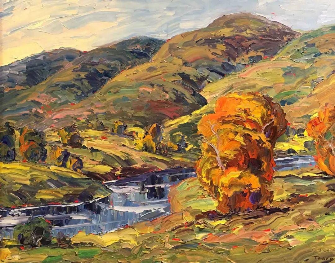 直接厚涂画法是