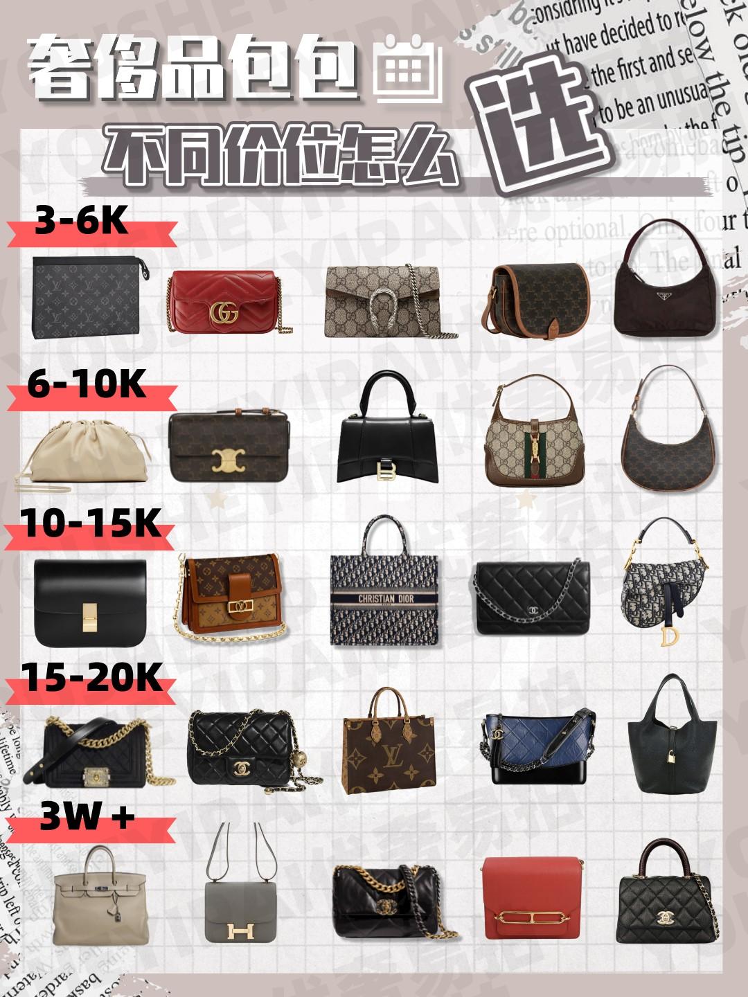 二手奢侈品｜【买包必看】不同预算该入哪些大牌包包 - 知乎