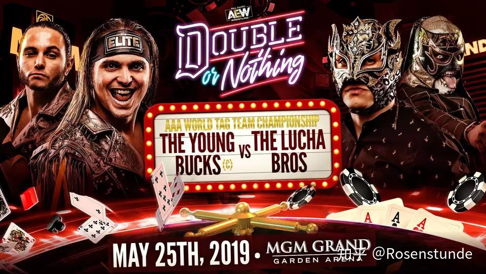 组合联袂奉上的超级move盛宴——the young bucks vs the lucha bros