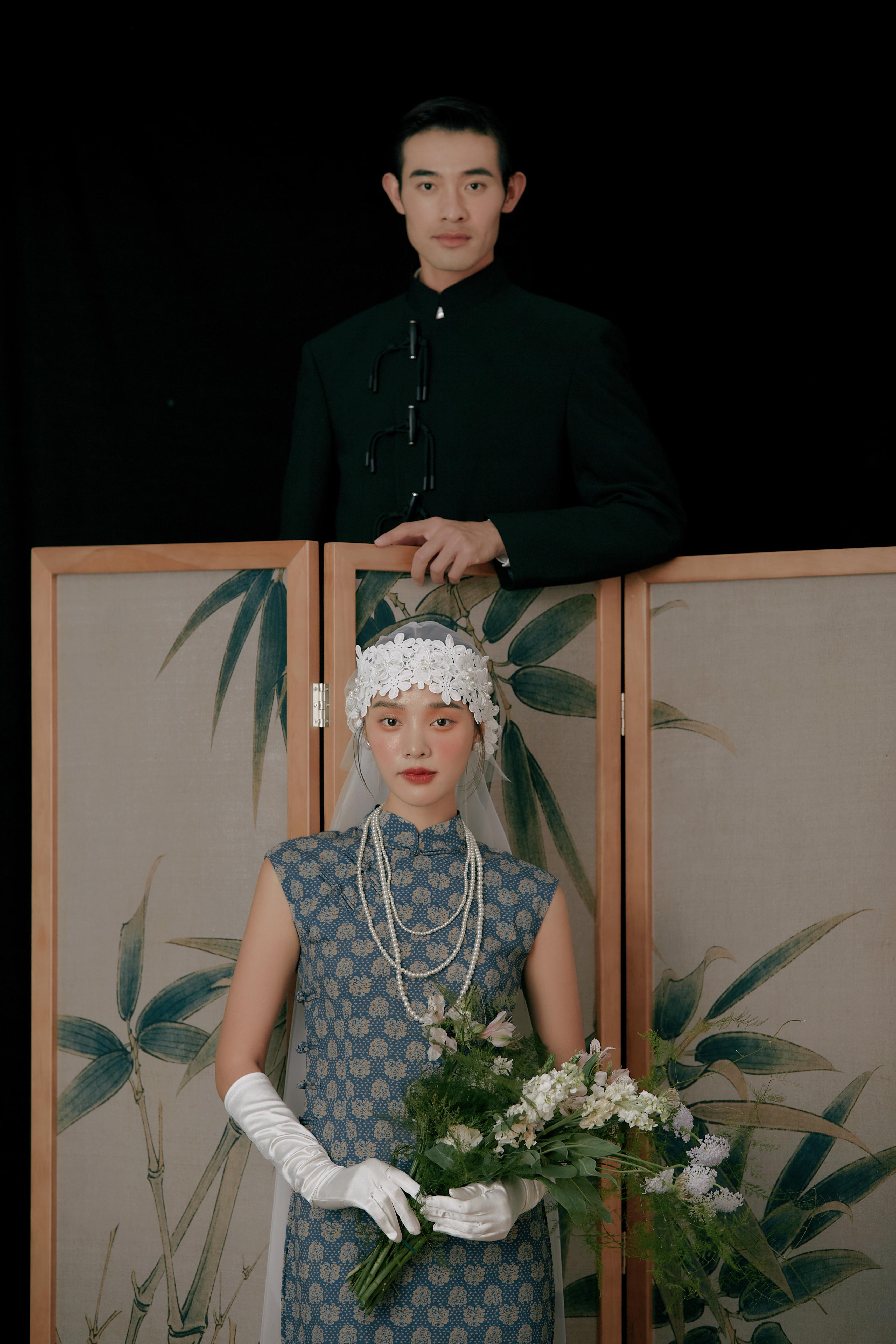 一眼惊艳的复古婚纱照,每一组都好绝! - 知乎