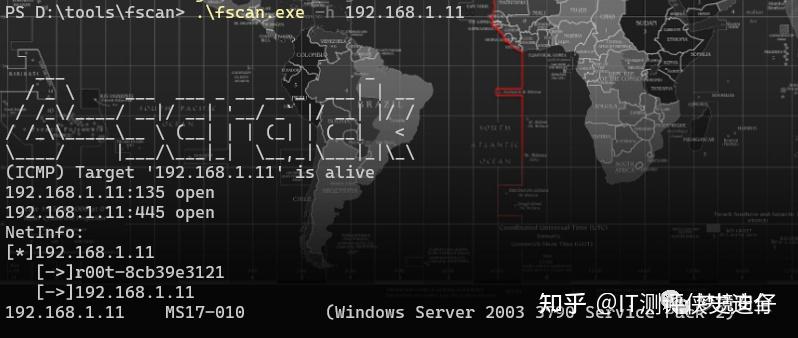 内网综合扫描工具 fscan - 知乎