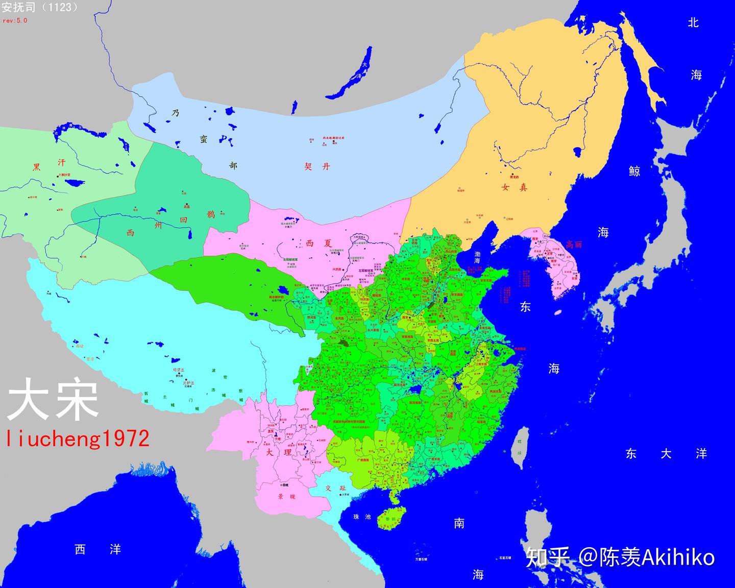 探源历史地图中的宋代陇右都护府 - 知乎